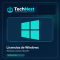 TechNest licencia de Windows individual o paquete con Office